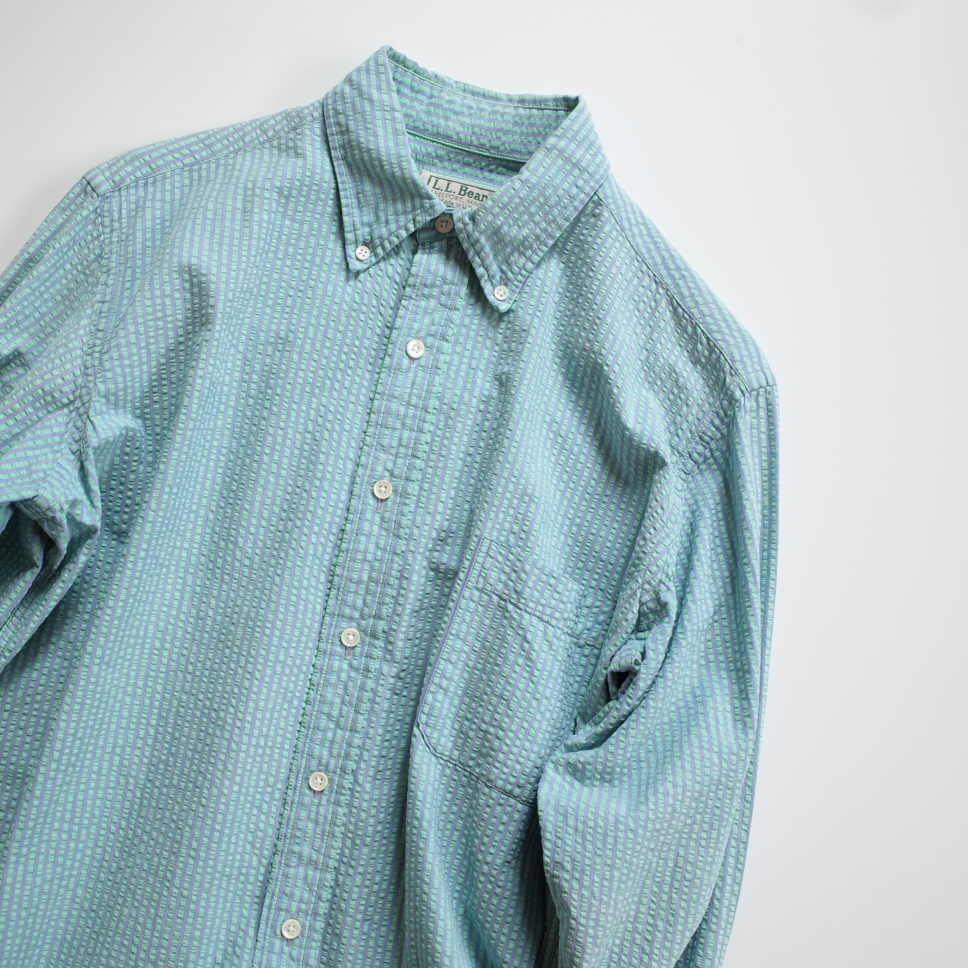 L.L.Bean stripe shirt