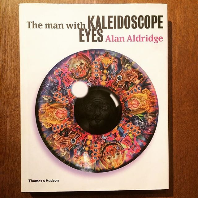 アラン・オルドリッジ　イラスト集「The Man with Kaleidoscope Eyes／Alan Aldridge」 - 画像1