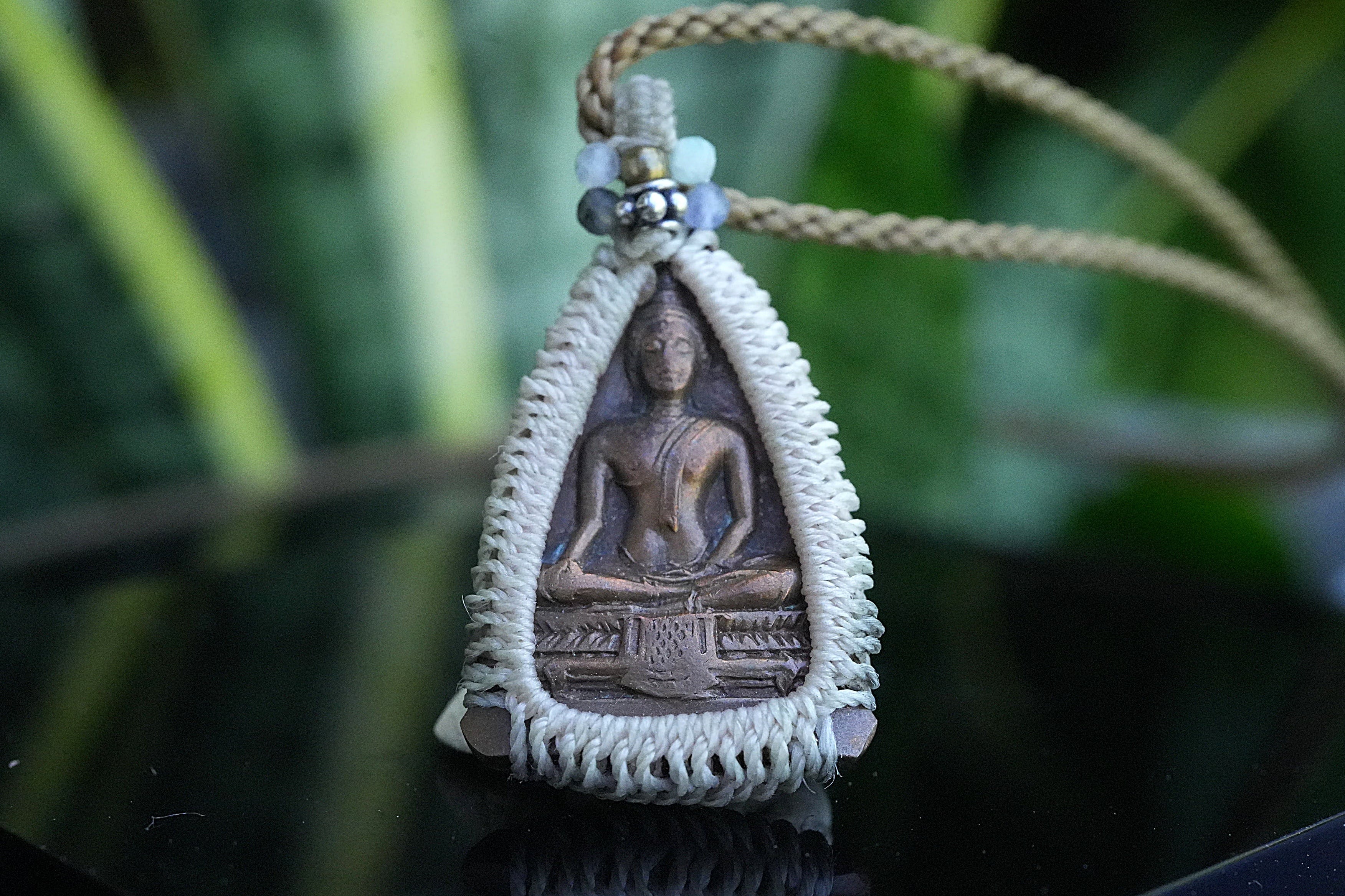 ブッダお守り | Funky garuda(ファンキー・ガルーダ) マクラメアクセサリー