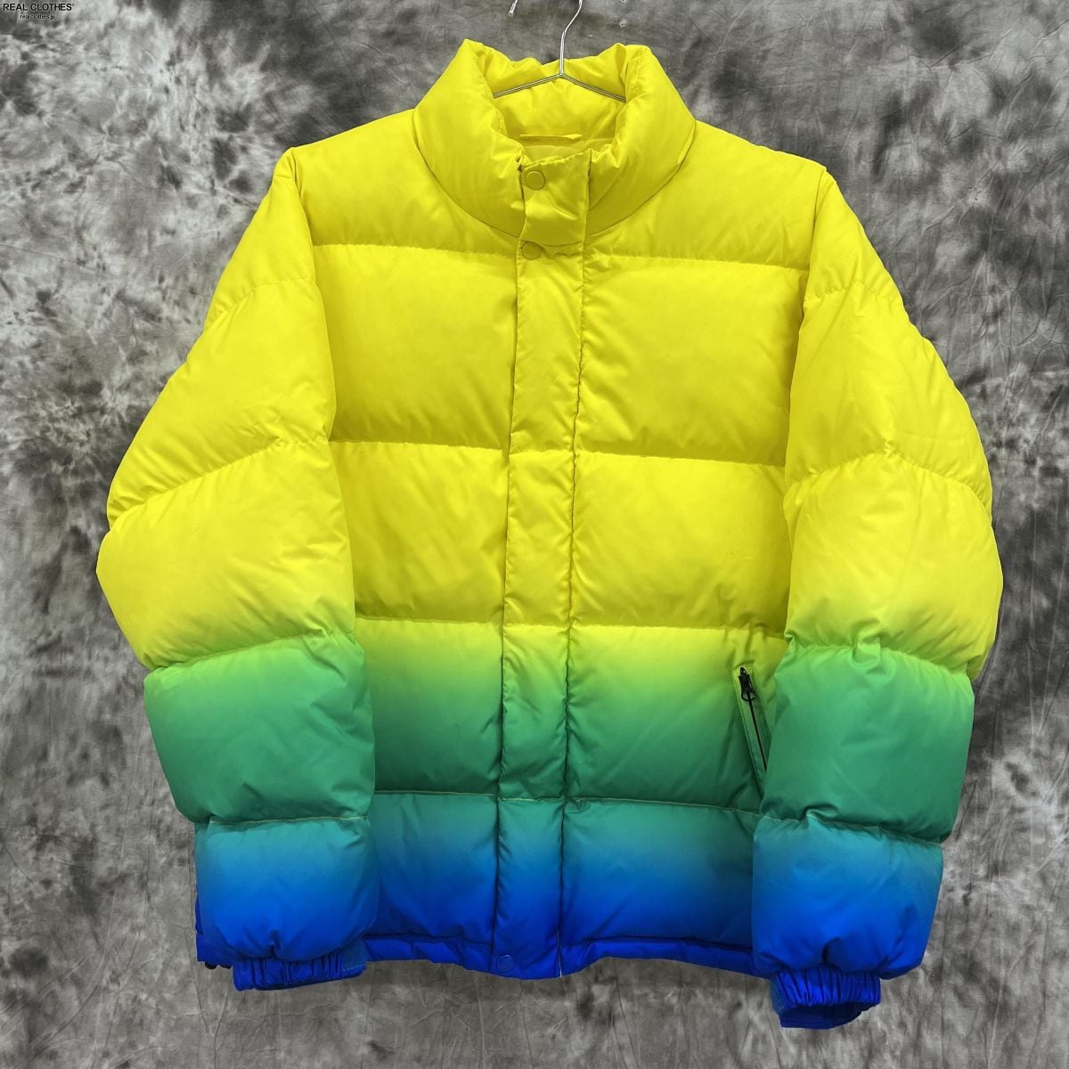 シュプリームsupreme gradient puffy jacket/M