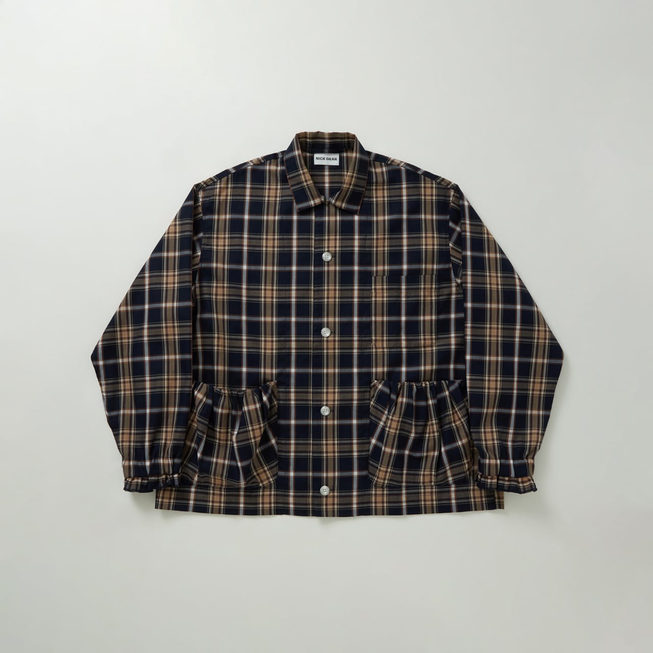 NICKGEAR コート FIR MUM フィル マム 40/1 オーガニックコットン 強撚ウェザー
