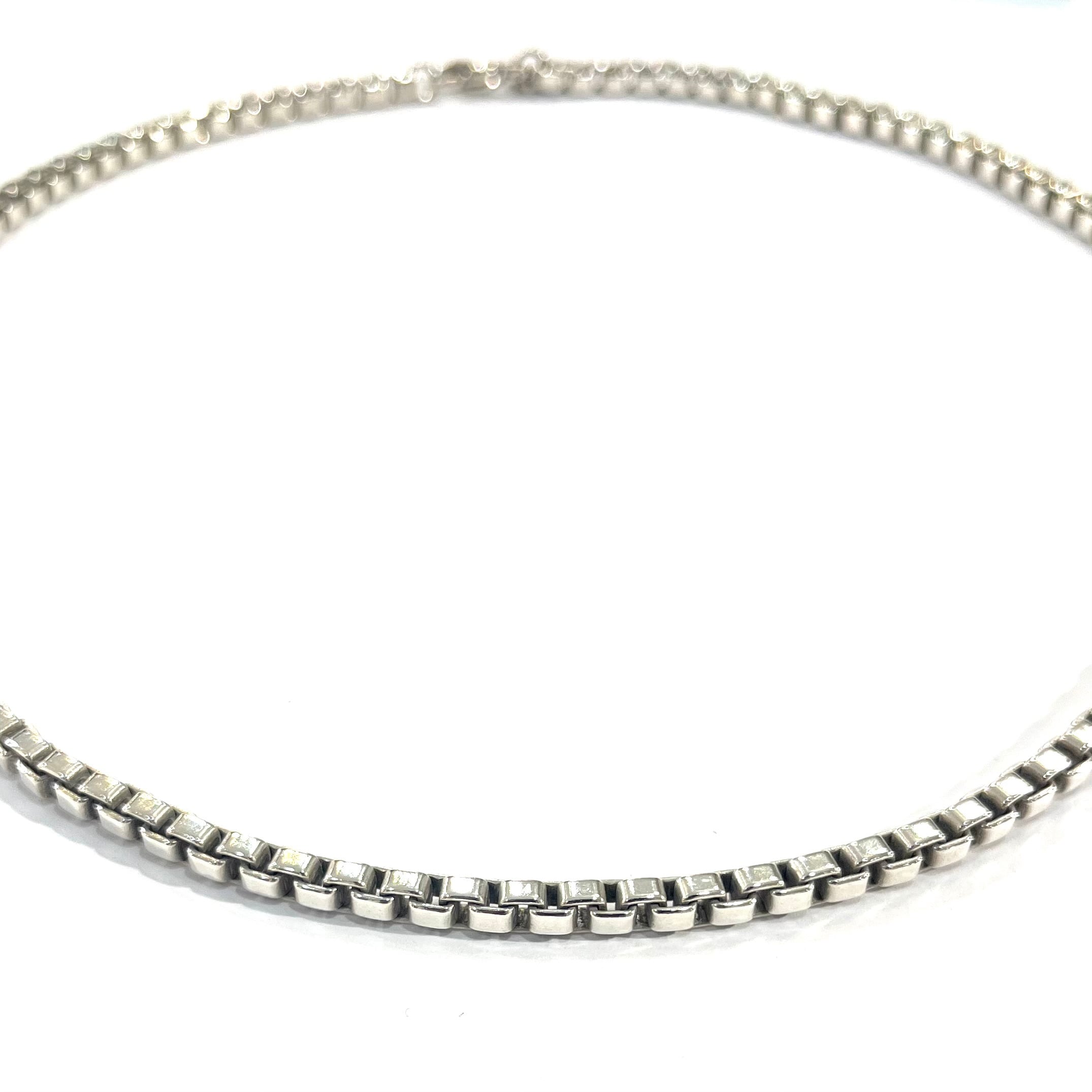 TIFFANY&CO. 】 2747 ティファニー名作ベネチアンチェーン ネックレス