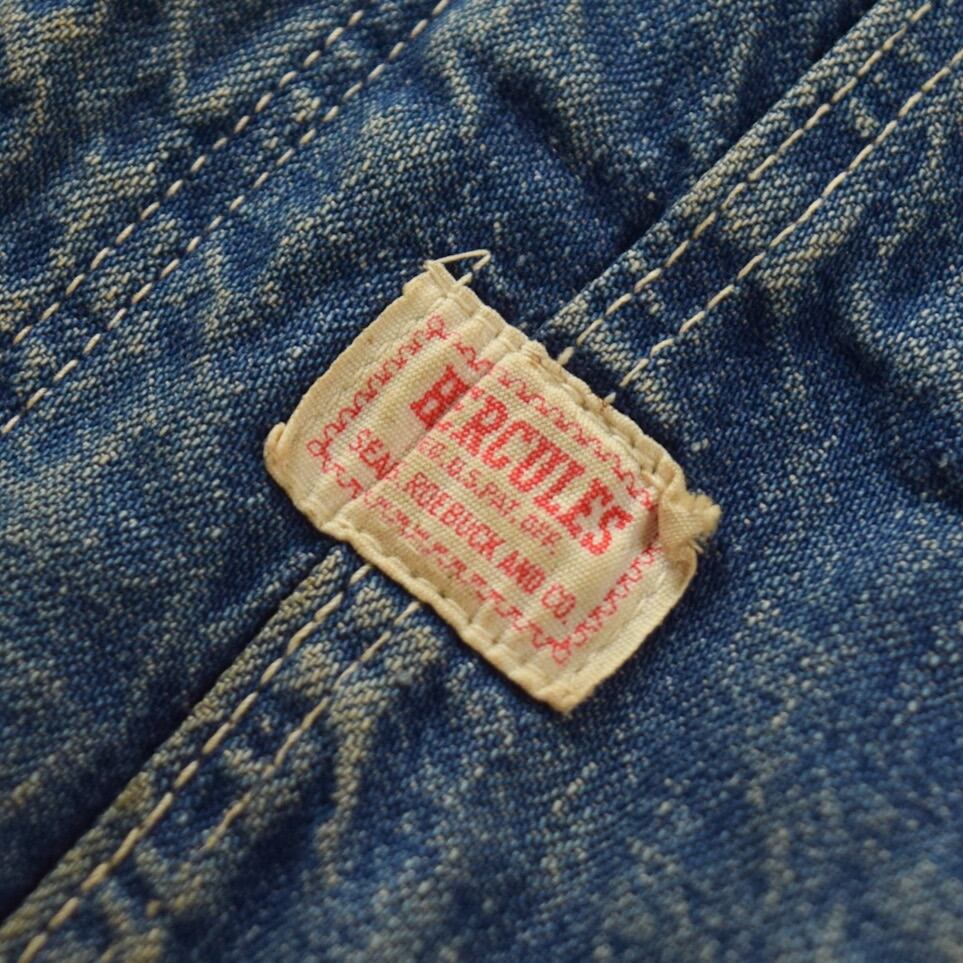 's   's "HERCULES" Vintage Denim Coverall With Blanket