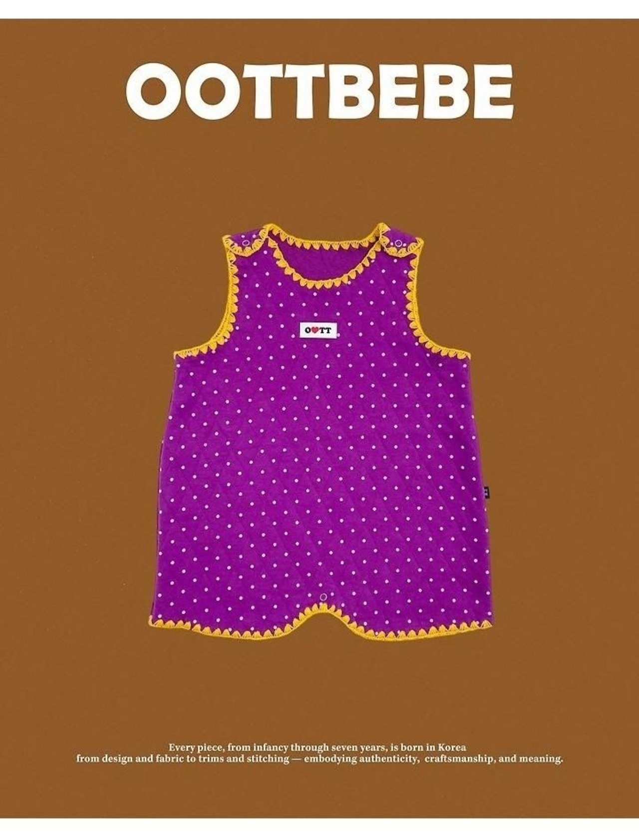 韓国子供服 / 26winter / oottbebe / メロベベスリーパー / キッズ / 冬服 *S~L*