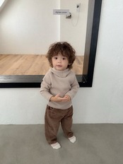 〖取寄〗韓国子供服 / 26winter / Digreen / ワッフルフーディー / キッズ / 冬服 *S~2XL*