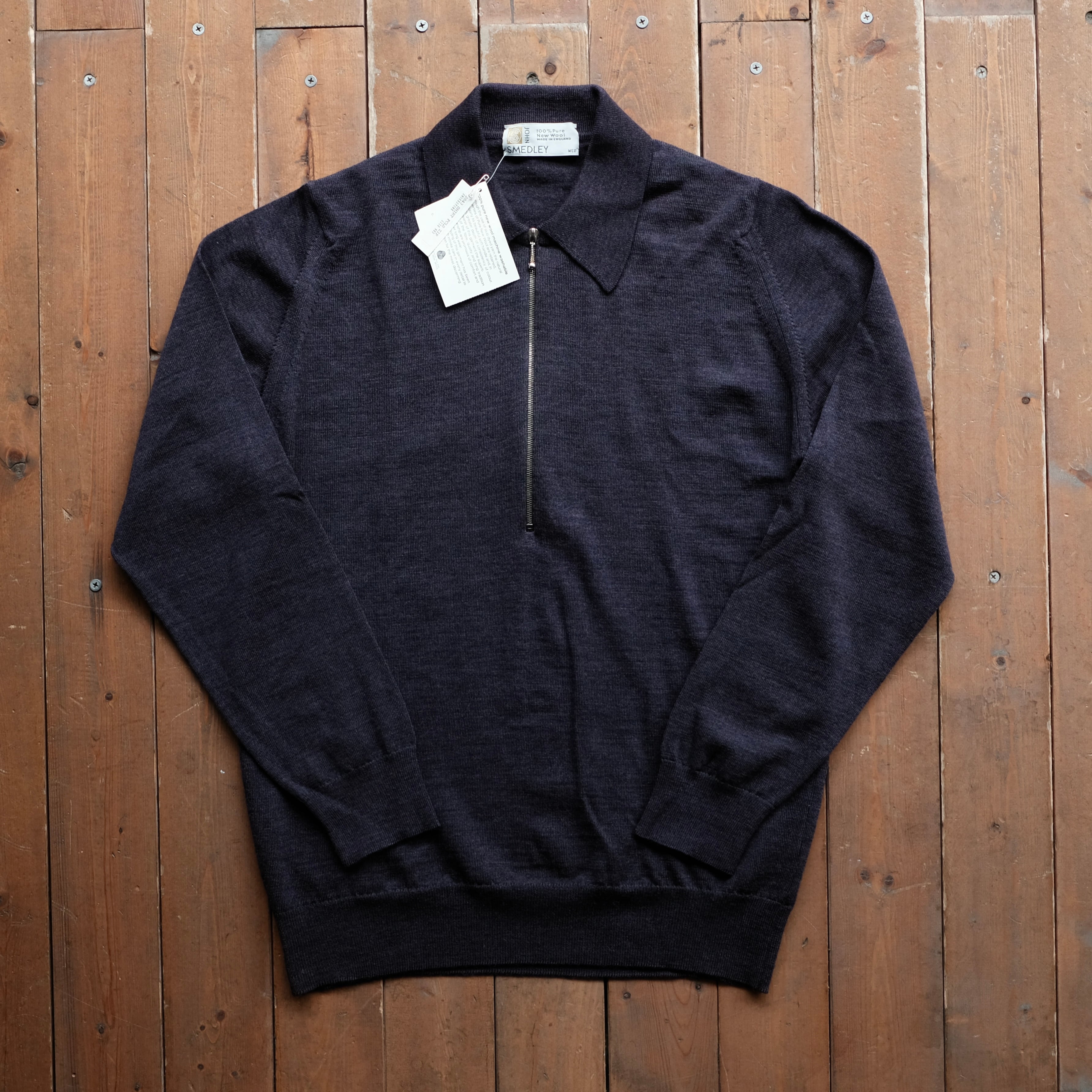 90s JOHN SMEDLEY DEAD STOCK STONE POLO SHIRT | safarionline