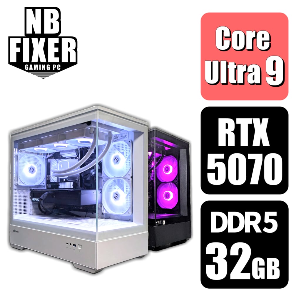【ゲーミングPC】 Core Ultra 9 285K / RTX5070 / メモリ32GB / SSD 1TB / P30