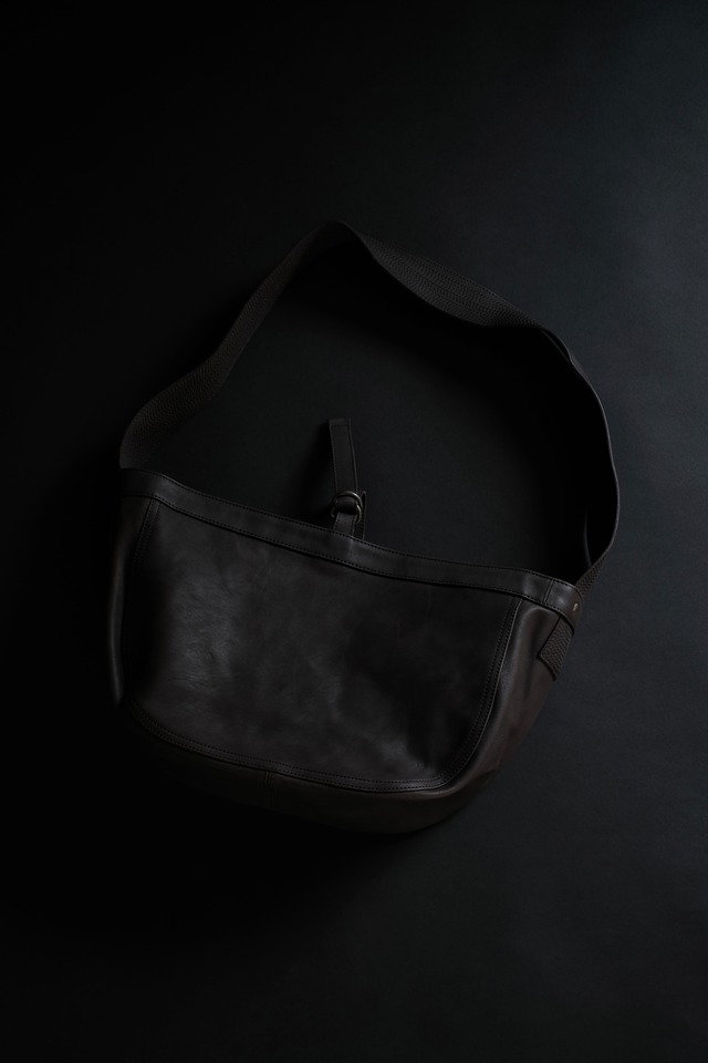 T.T / LOT.018 NEWSBOY BAG SMALL "BROWN"