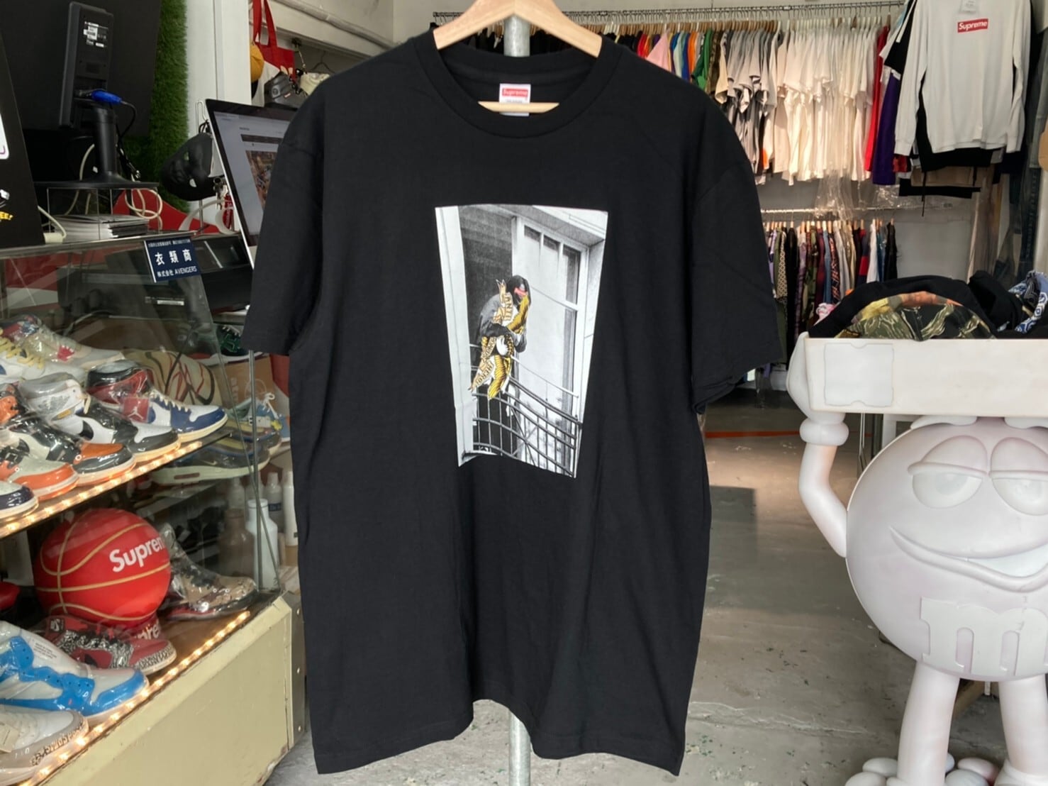 Supreme × ANTI HERO BALCONY TEE BLACK LARGE 40KB2925 | BRAND ...