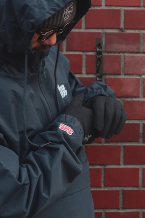 BLAZZ by IRA Water Resistant Windbreaker Anorak 24' [NAVY]