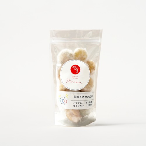 【ECOシリーズ】使いやすいバラ凍結の天然むきえび 200ｇ
