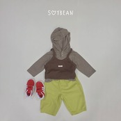 【取寄】SOYBEAN　ストライプボタンフード｜秋服｜韓国子供服｜ 26/AT