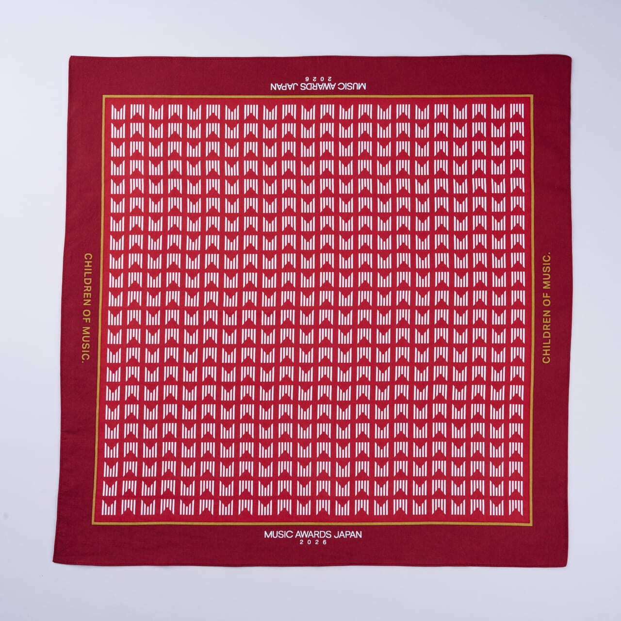 MUSIC AWARDS JAPAN MONOGRAM BANDANA | MUSIC AWARDS JAPAN 2026