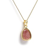 【MARKET】SINGLE STONE NECKLACE 0034