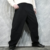 black fleece pants