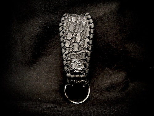 THIRTEEN DESIGNS サーティーンデザインズ KY-CF CustomPrototype  COFFIN BELT LOOP KEY CHAIN Crocodile クロコダイル 鰐革 13spade