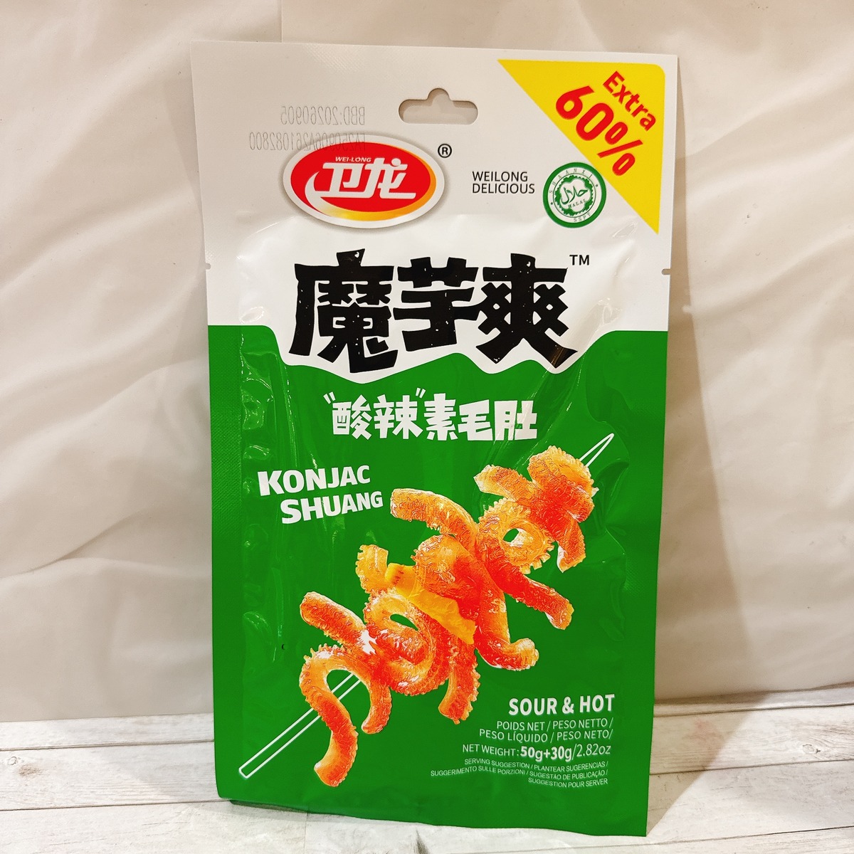 衛龍 魔芋爽 酸辣味50g | pxstore