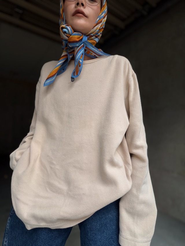 （CS2307）90‘s BANANA REPUBLIC ribbed long tee