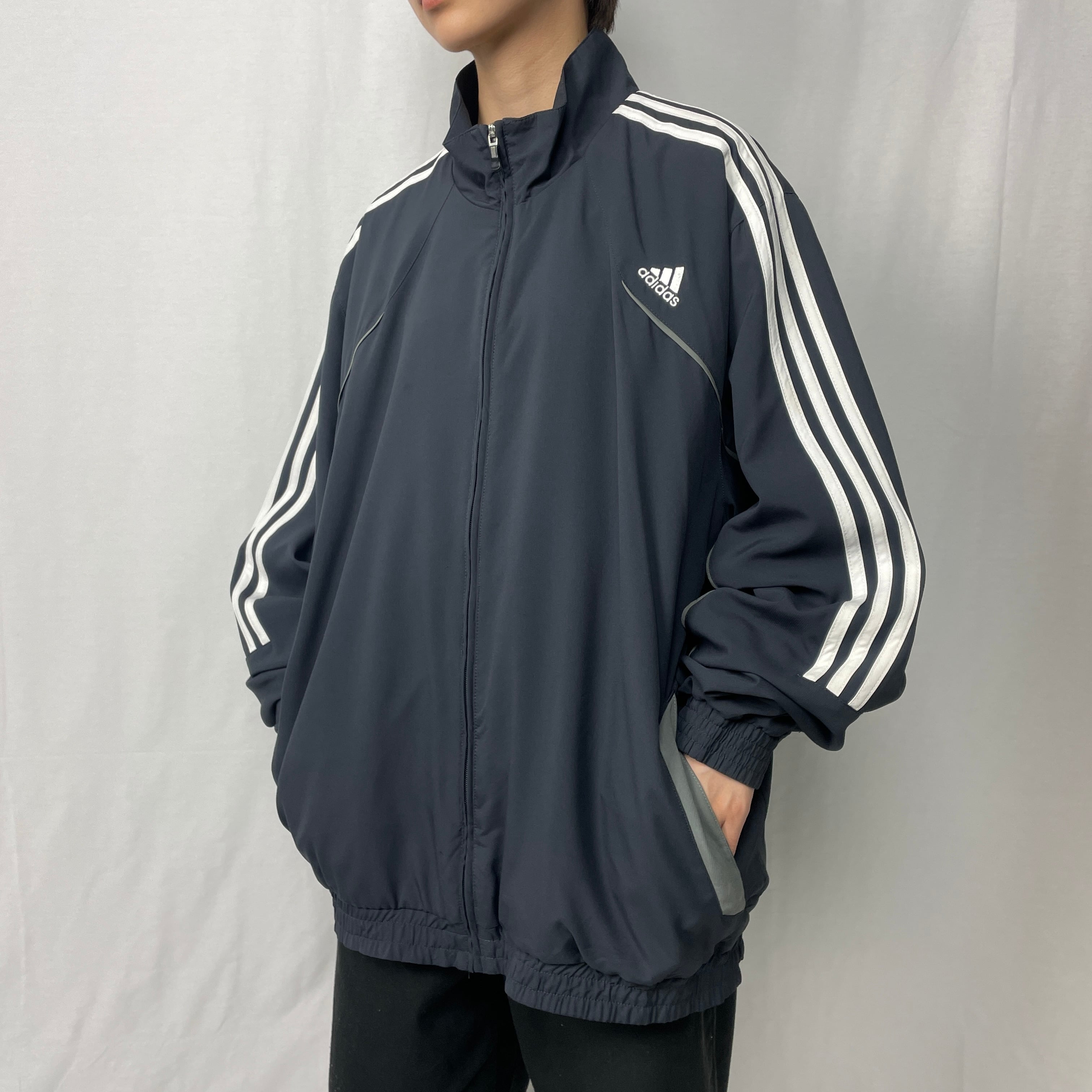 00年代 adidas アディダス パフォーマンスロゴ CLIMALITE トラック 