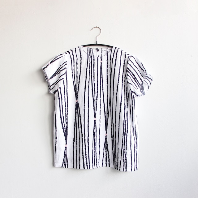 《mina perhonen 2020SS》taba ドレス / navy / 110・140cm