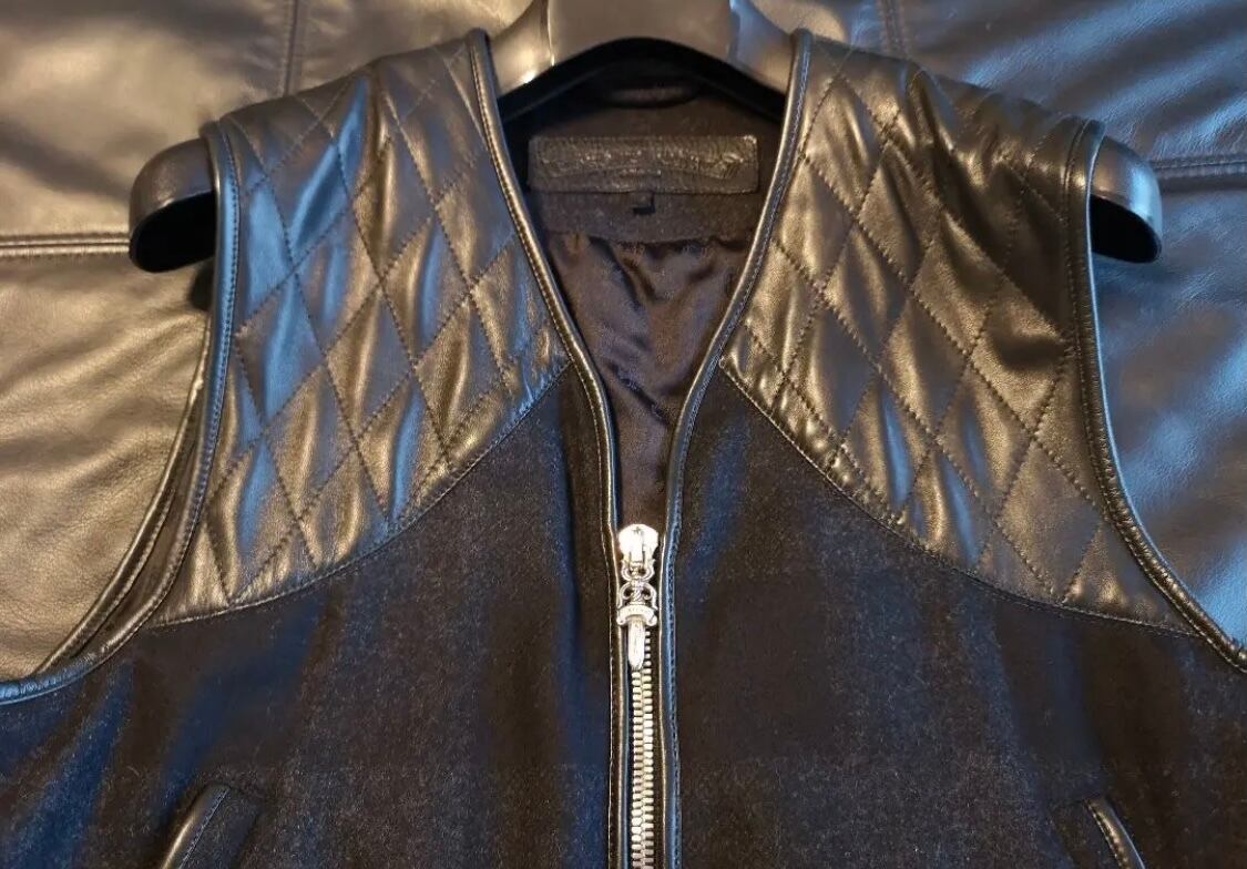 CHROME HEARTS クロムハーツ レザーベスト Shooting Gilet | PAY ID