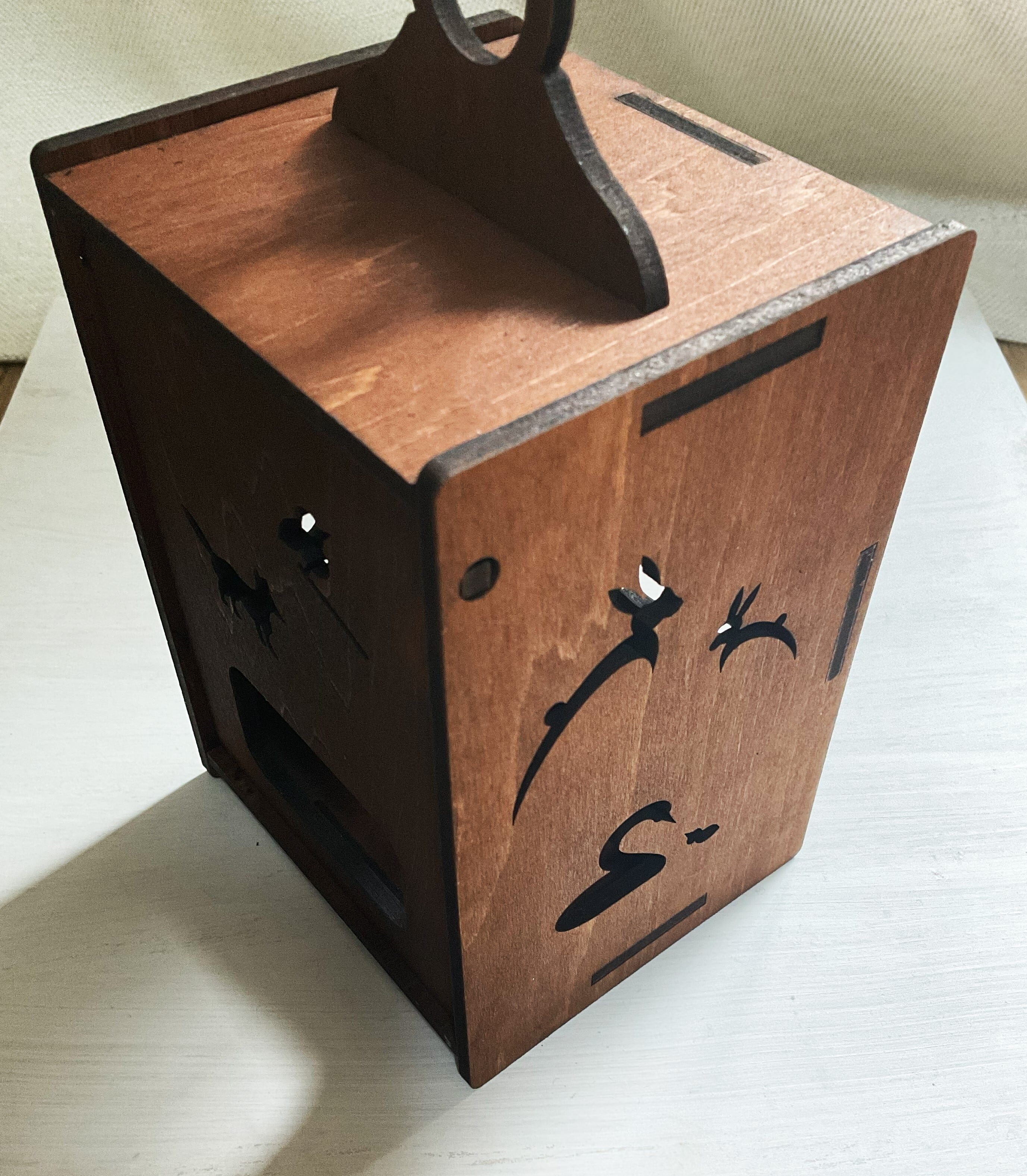 中身が見える動物BOX【木製木箱のみ】 | COLUMBOX 【職人一人の街の