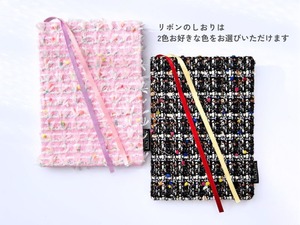 【早期限定価格30％OFF】【2026ダイアリー】Diary LINTON（リントンツイード）生地使用　特別仕様シリーズ　ブラック×ミックスカラー