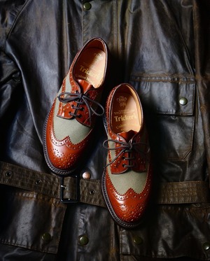 Tricker's × UW / Country Brogue Shoes / Combi