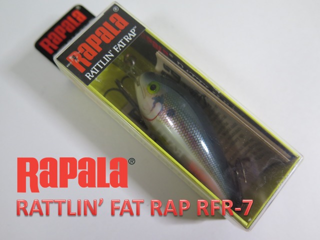 Rapala RATTLIN' FAT RAP RFR-7 ラパラ　ラトリン　ファットラップ　SHAD  F-L80-04