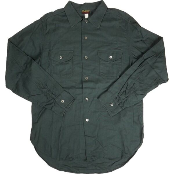 ブッチャープロダクツ ストライプ 長袖 ワークシャツ atlast アットラスト