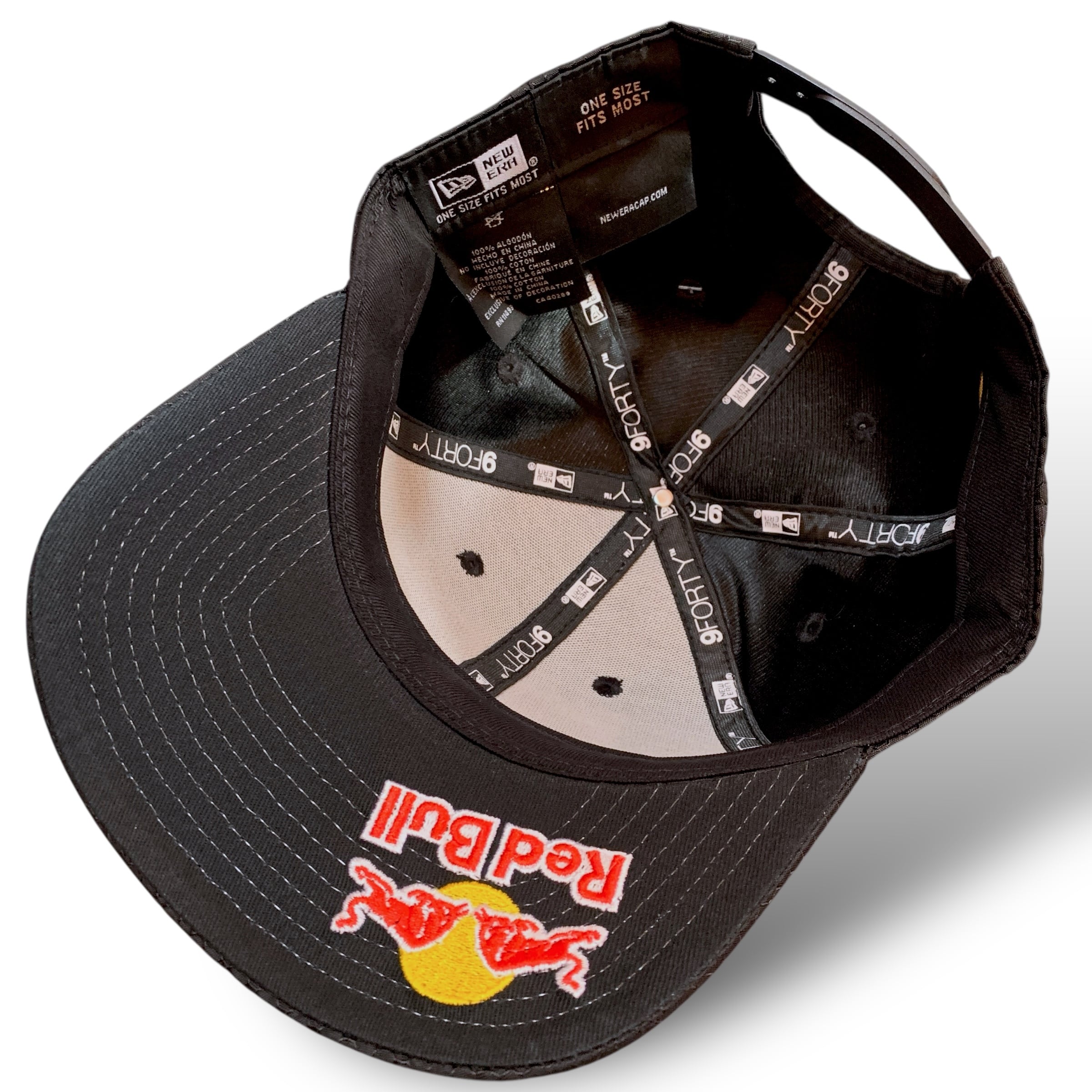REDBULL × NEWERA キャップ 帽子 スナップバック 黒 メンズ RED BULL & NEW ERA】レッドブル ニューエラ スナップバック キャップ