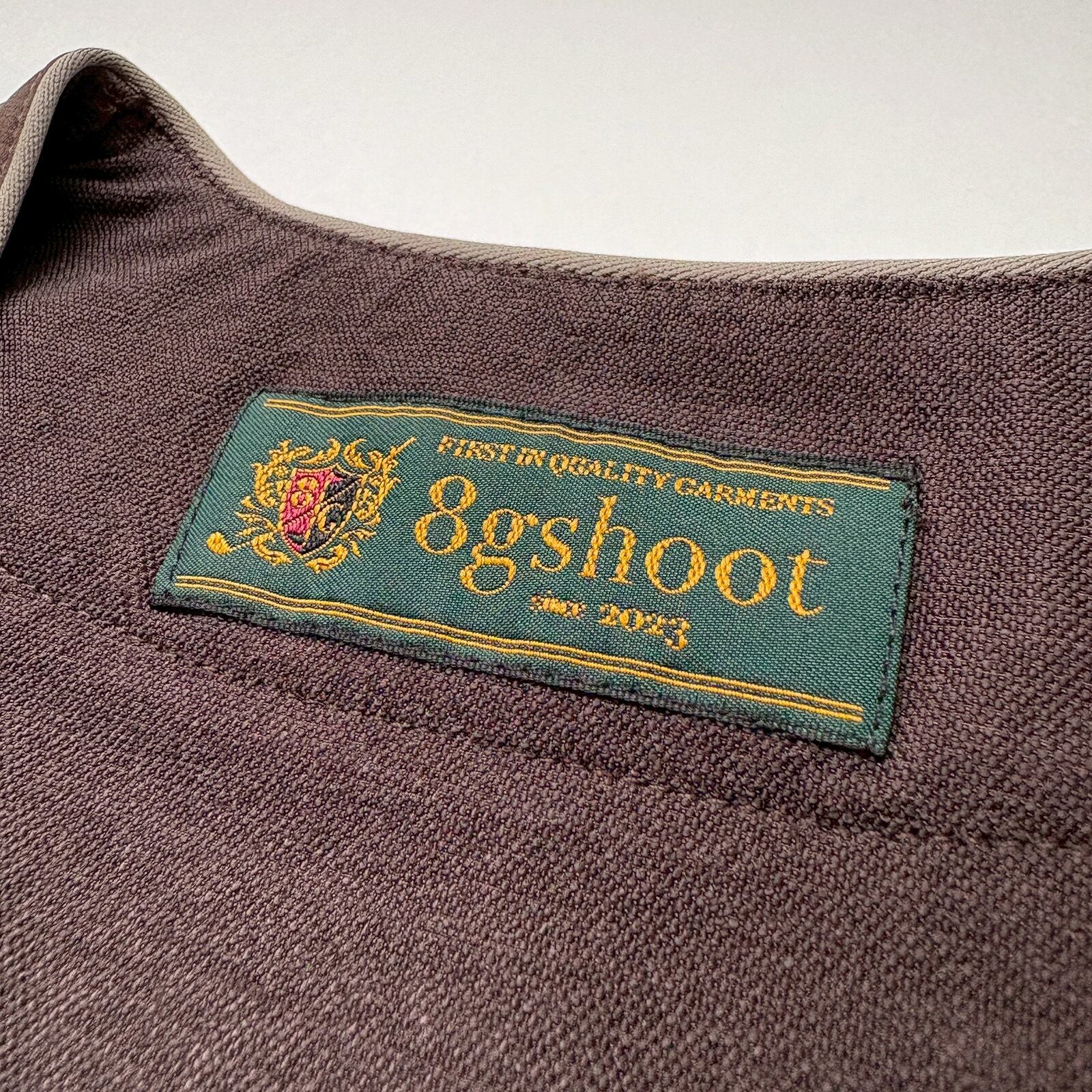 8G BASEBALL SHIRTS -BROWN- | 8G SHOOT WEBSTORE