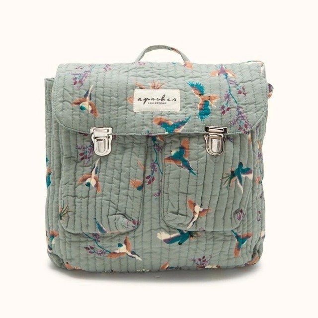 Apaches Collections / Kids Backpack - Cherry Grey