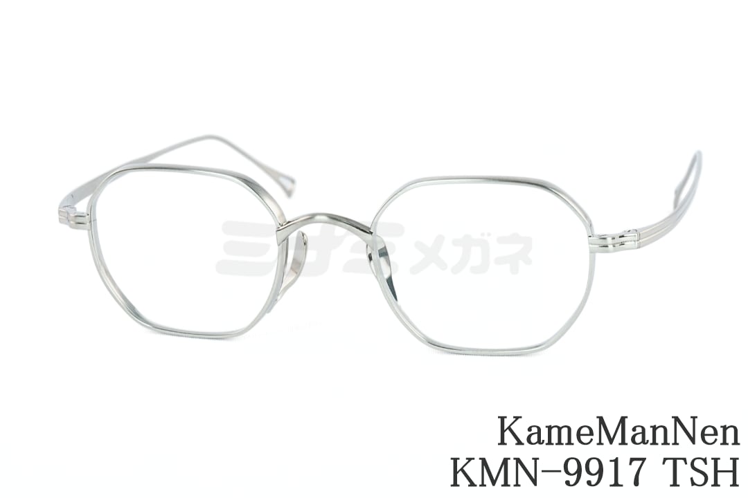 K.M.N. 黒ぶち オーバル 眼鏡 フレーム Kame Man Nen？ K.M.N. 黒ぶち オーバル 眼鏡 フレーム Kame Man Nen？