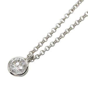 Pt900 プラチナ Pt850 プラチナ ダイヤ0.514ct ペンダント ネックレス レディース 【中古】