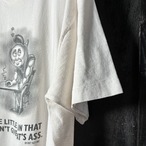 90s ヴィンテージ　機関車トーマス？？ユーモアTシャツ　白
