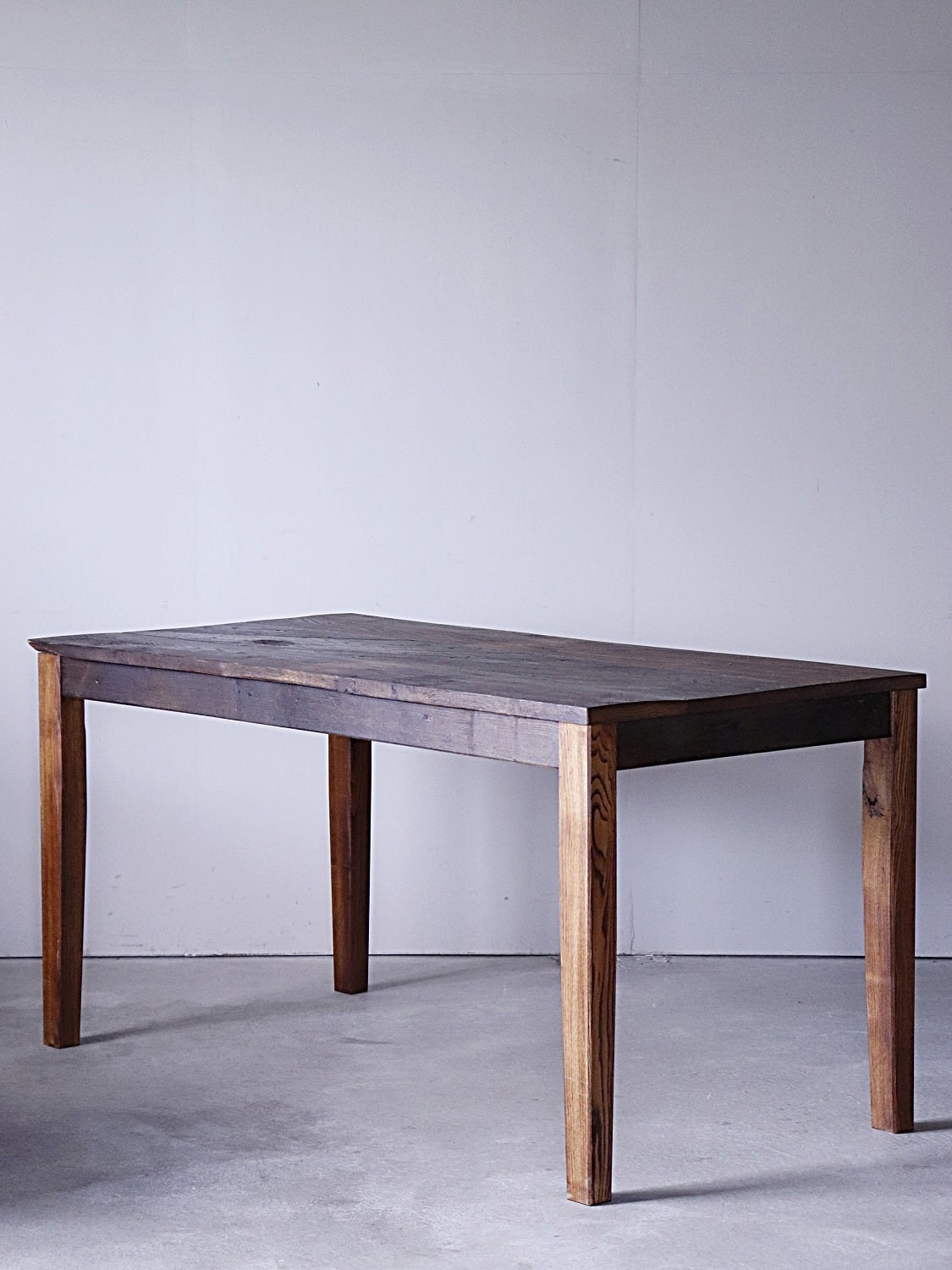 栗材 サイドテーブル　花台 机 展示台 古家具 古道具 古民具 骨董 古美術 栗材 サイドテーブル 花台 机 展示台 古家具 古道具 古民具 骨董 古