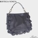 【BOTTEGA VENETA】ボッテガヴェネタ ループ ショルダーバッグ ハンドバッグ レザー ブラック マグネット レディース【バッグ】