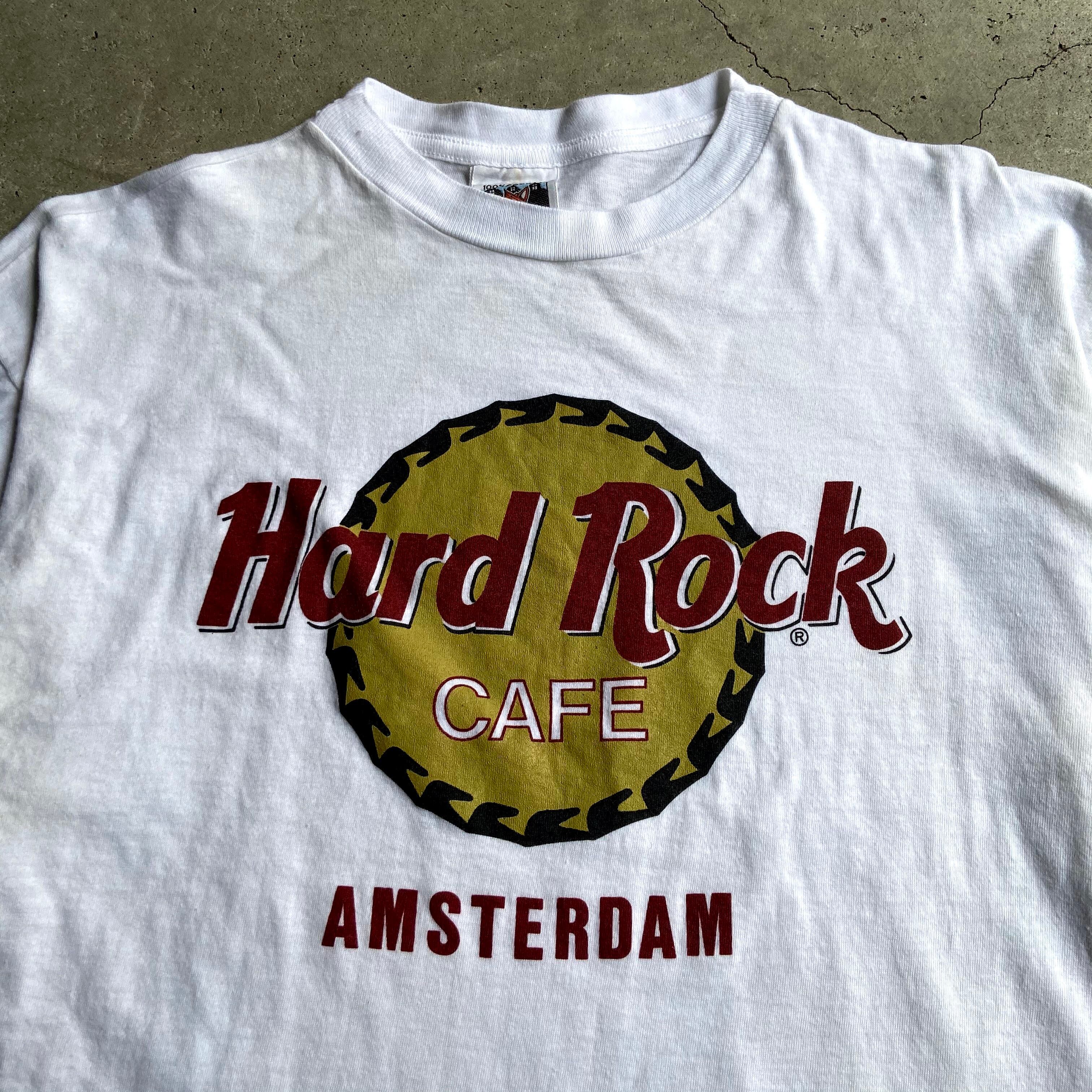 【大人気☆】ハードロックカフェ 半袖Tシャツ ブラック M アムステルダム