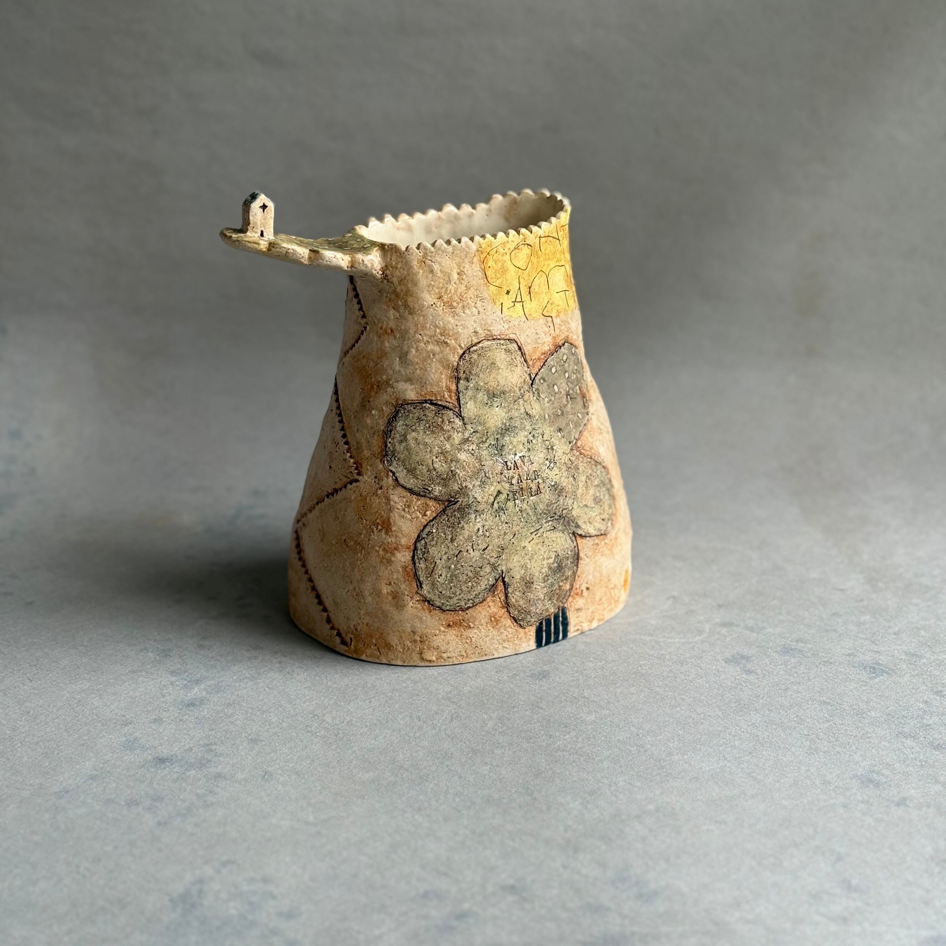 吉川裕子 花器 花のある風景−1 | gallery 一白