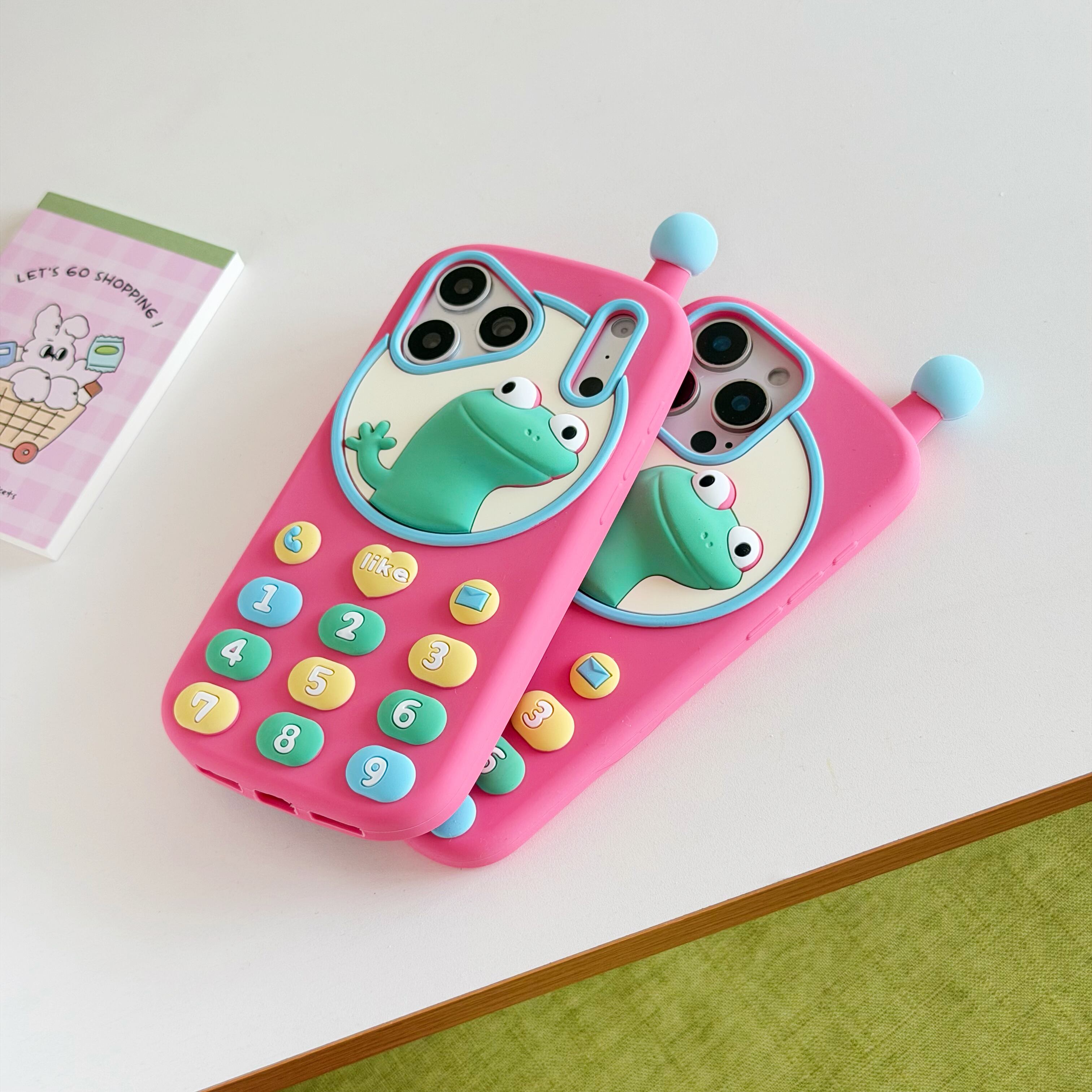 トカゲ携帯 iPhone 17 16 15 14 13 ケース 可愛い シリコン