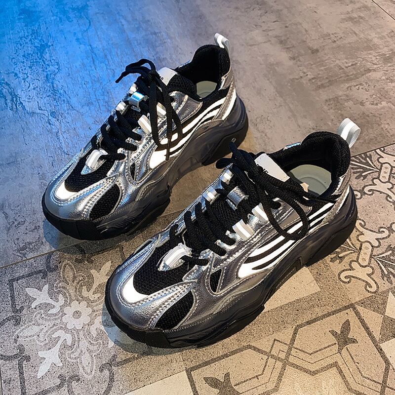 レッドカジュアルレースカラー 靴 シューズ フェイクシューズ86678912304