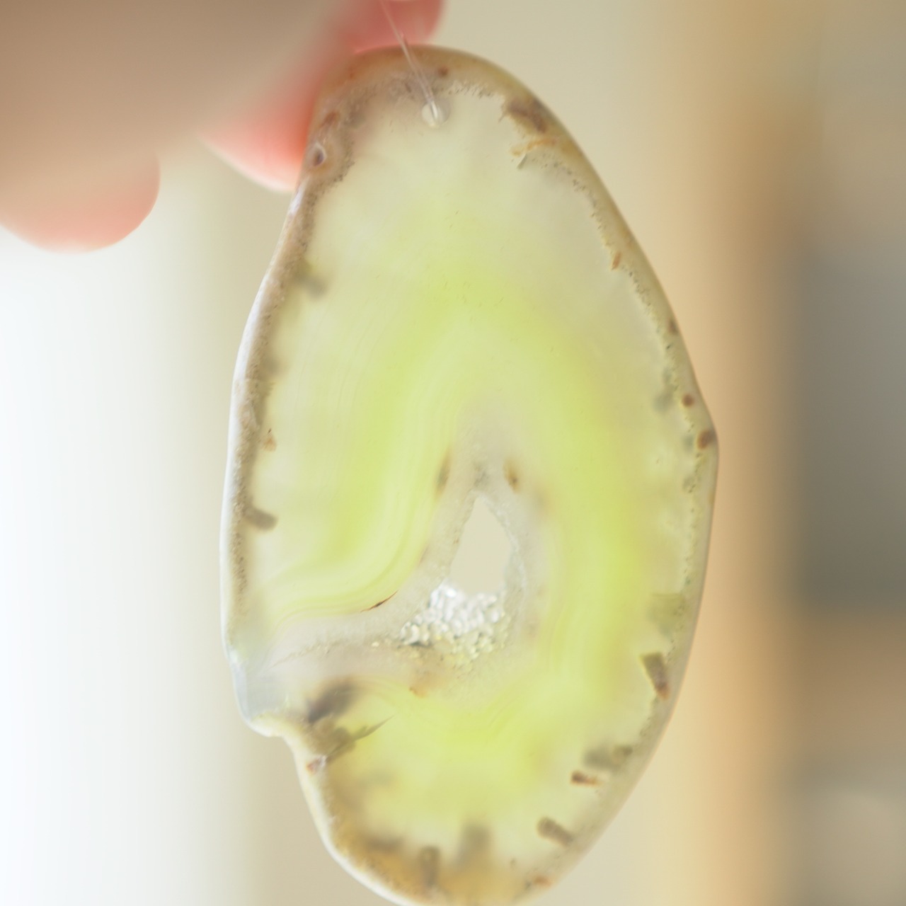 Fruit Sandwich - アゲートヒーリングチャイム / Agate Sun Catcher Wind Chime 1037