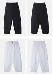 ミニマルカジュアルパンツ