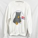 Vintage 1987 Michigan Memorial Black Bear Sweat Shirt Made In USA