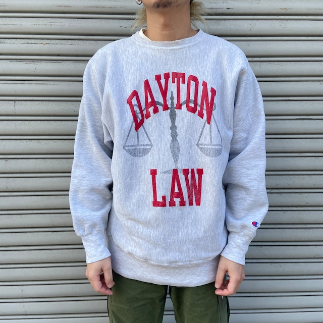 90s チャンピオン　リバースウィーブ　カレッジスウェット　天秤　ロースクール