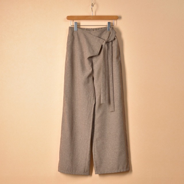 IKITSUKE　イキツケ　タイパンツ・ブラウン【送料無料】