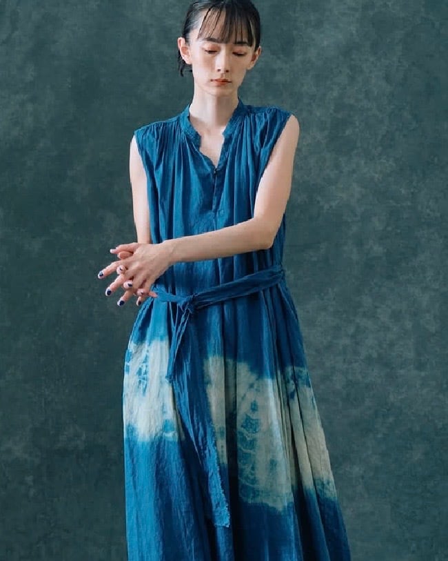 pas de calais/willow dye one-piece