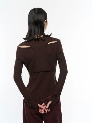 【26AW | WOMEN】POOLDE プールデ / トップス / Tethered Oval Piece  PLD-26AW-TP01