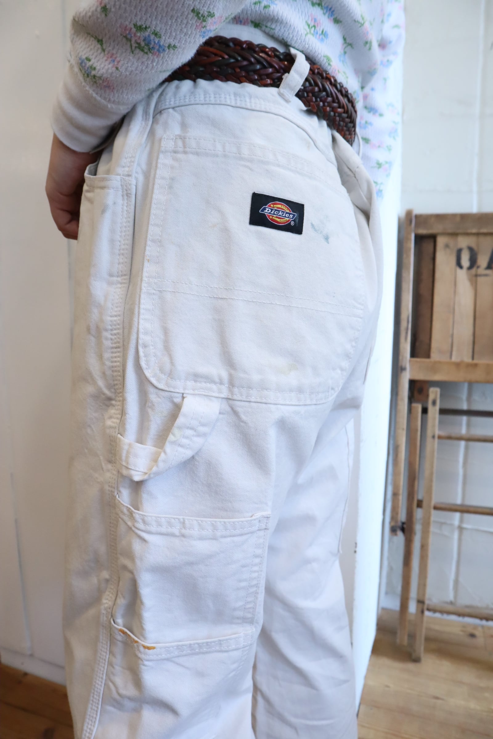 Dickies white plain painter pants [k-5349] | Fizzvintage